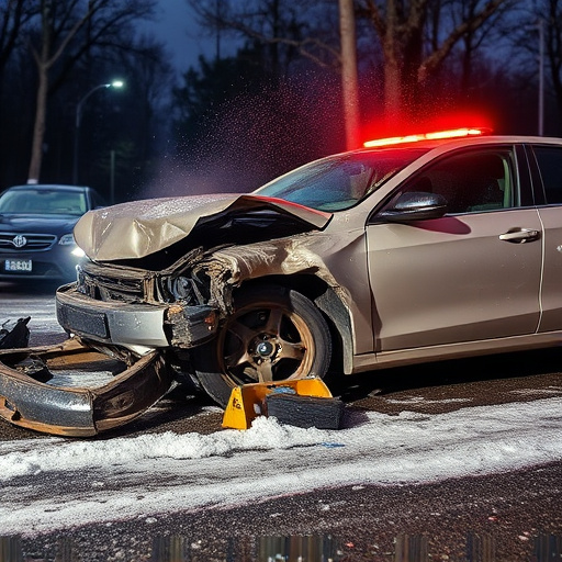 car crash damage