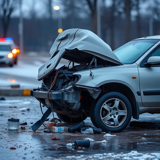 car crash damage