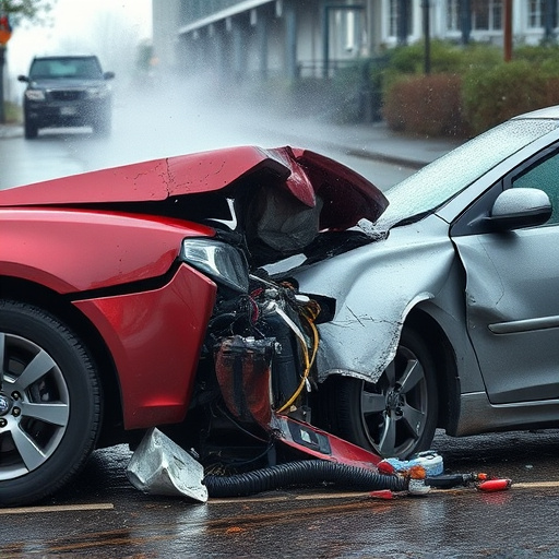 car crash damage