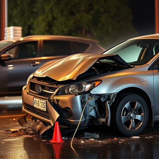 car crash damage