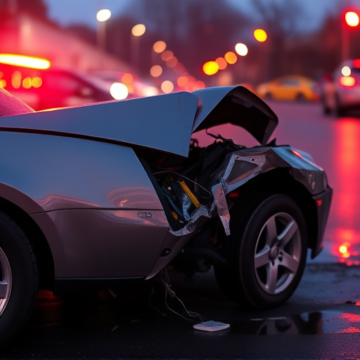 car crash damage