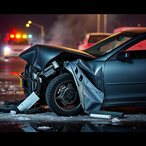 car crash damage