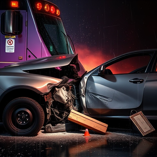 car crash damage