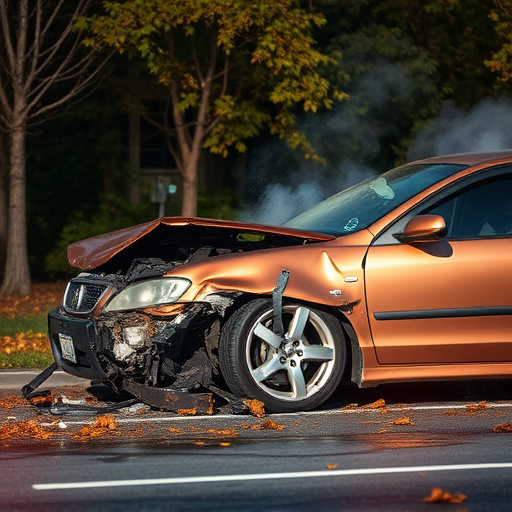car crash damage