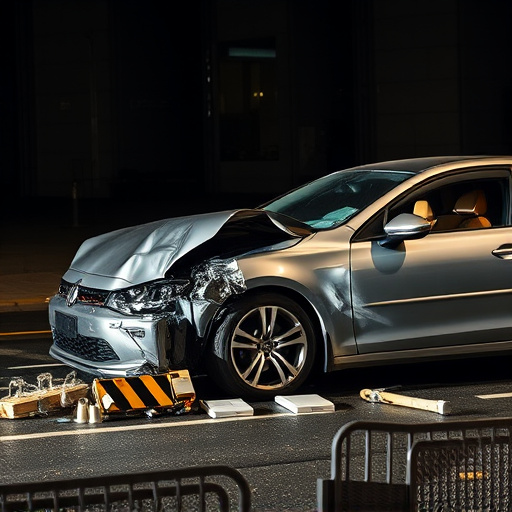 car crash damage