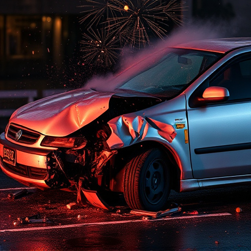 car crash damage