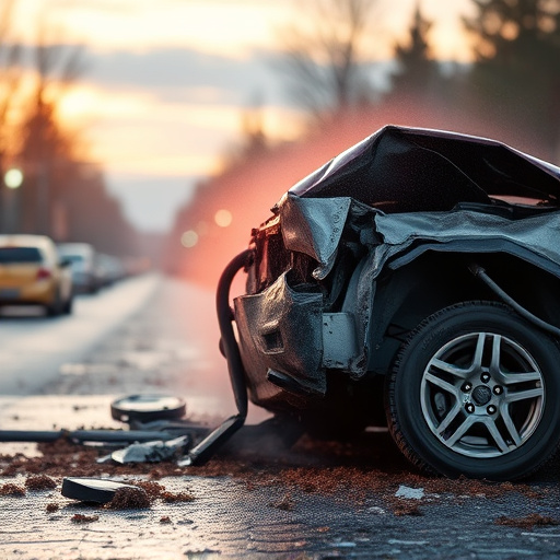 car crash damage