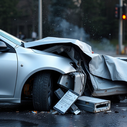 car crash damage