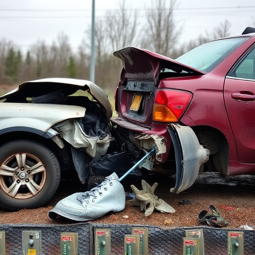 car crash damage