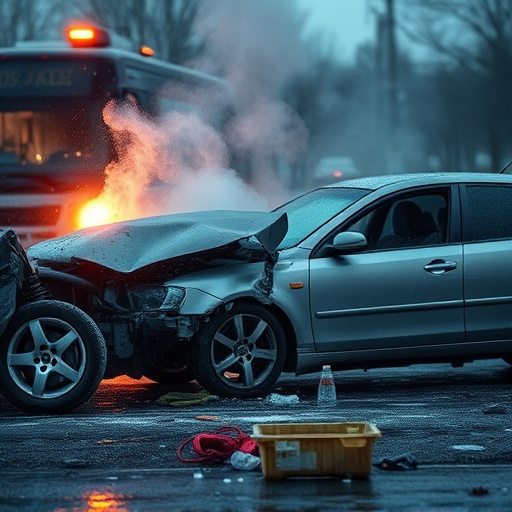 car crash damage