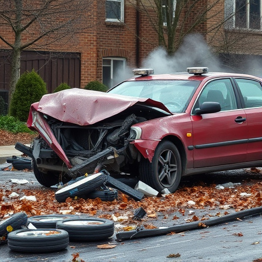 car crash damage