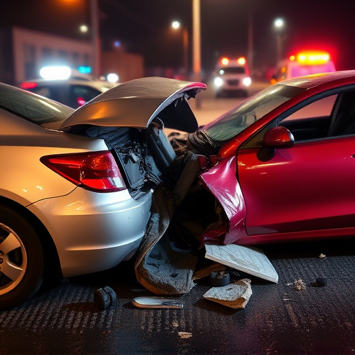 car crash damage