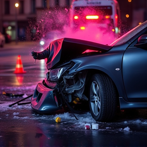 car crash damage
