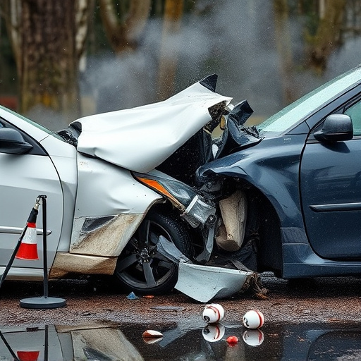 car crash damage