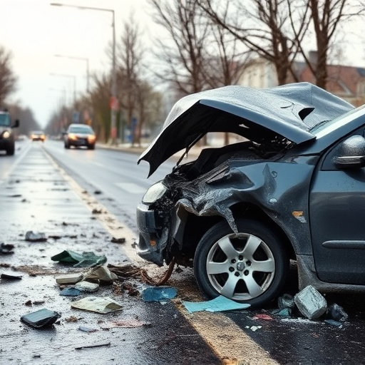 car crash damage