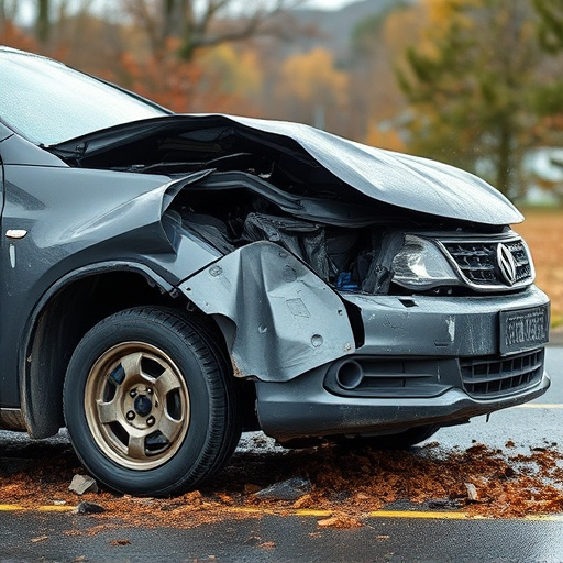 car crash damage