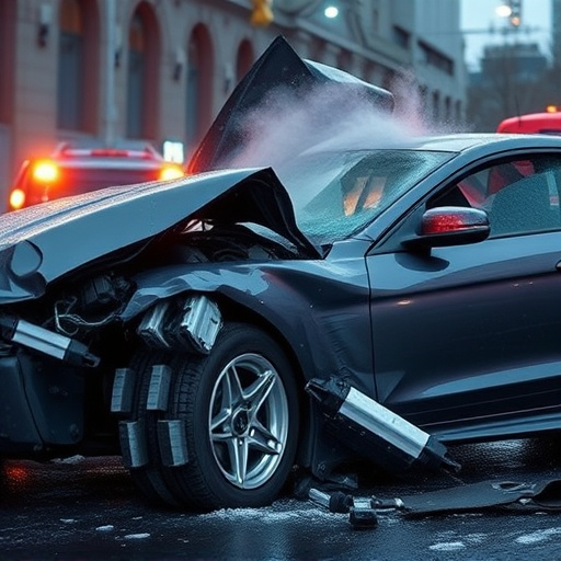 car crash damage