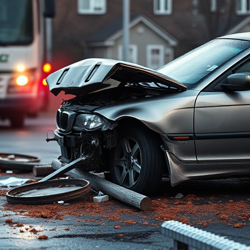 car crash damage
