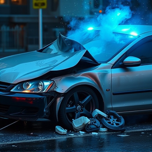 car crash damage
