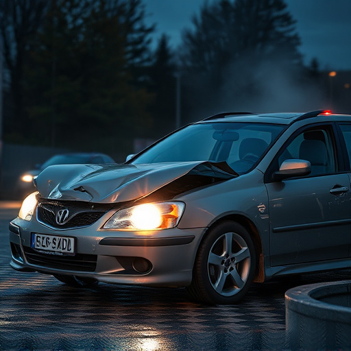 car crash damage