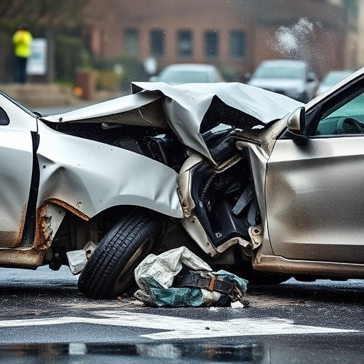 car crash damage
