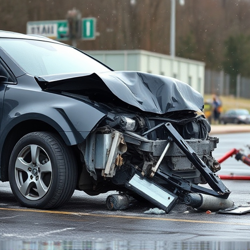 car crash damage