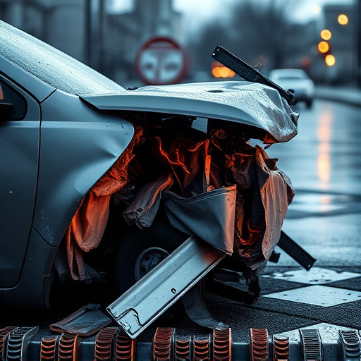 car crash damage
