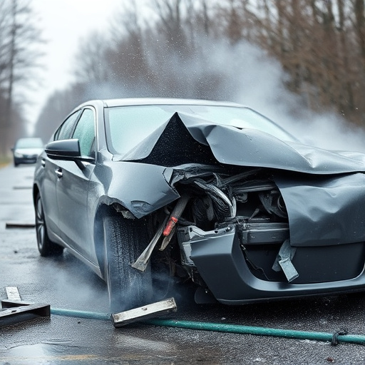 car crash damage