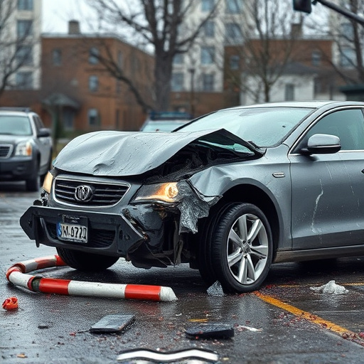 car crash damage