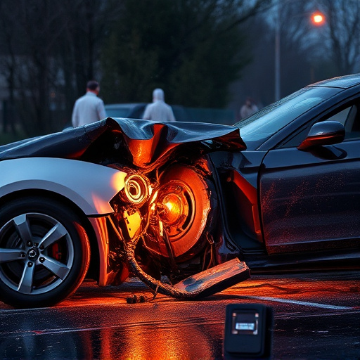 car crash damage