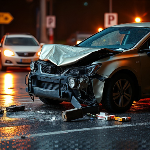 car crash damage