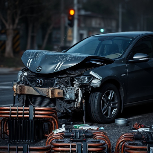 car crash damage