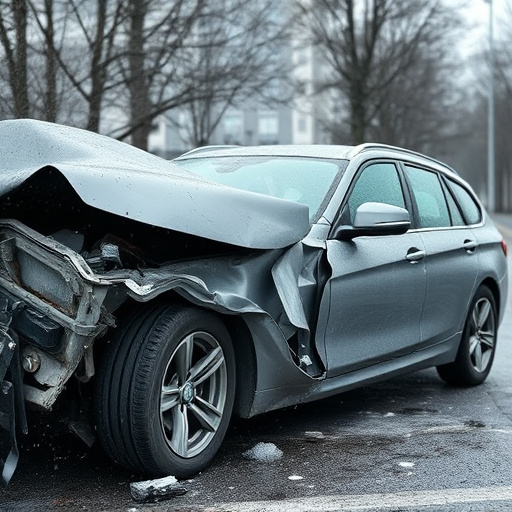 car crash damage