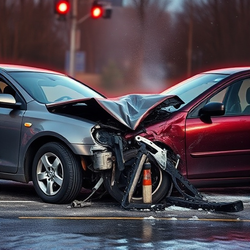 car crash damage