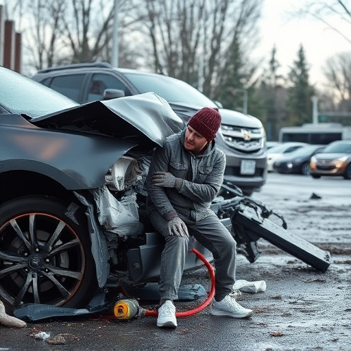 car crash damage