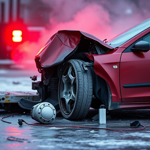 car crash damage