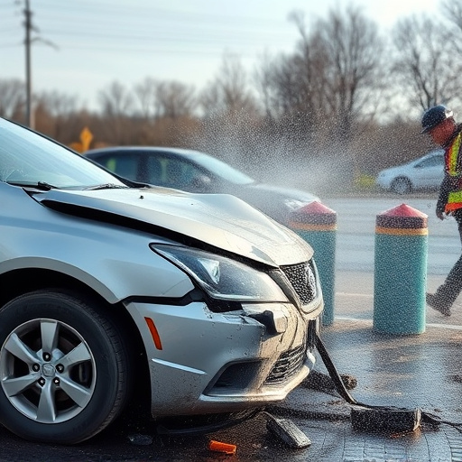 car crash damage