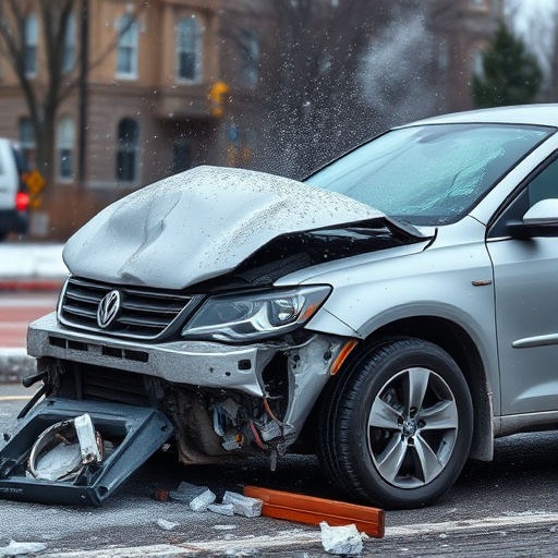 car crash damage