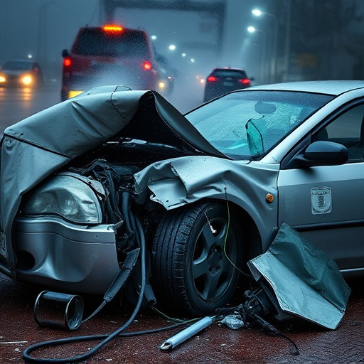 car crash damage