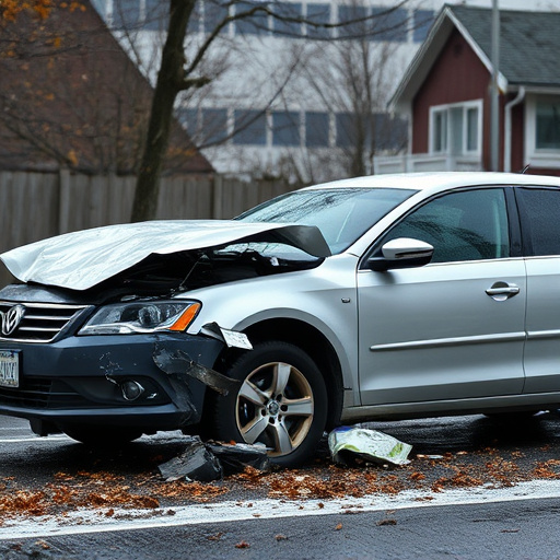 car crash damage