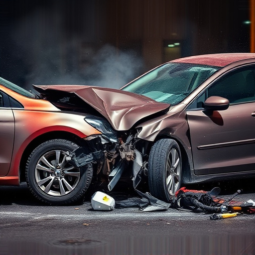 car crash damage