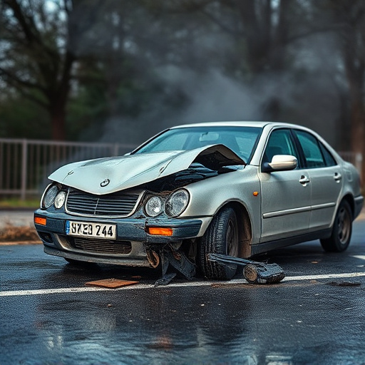 car crash damage