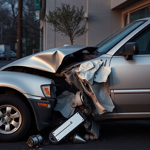 car crash damage