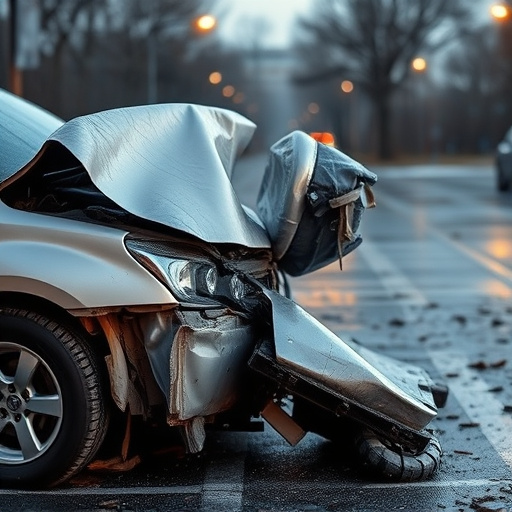 car crash damage