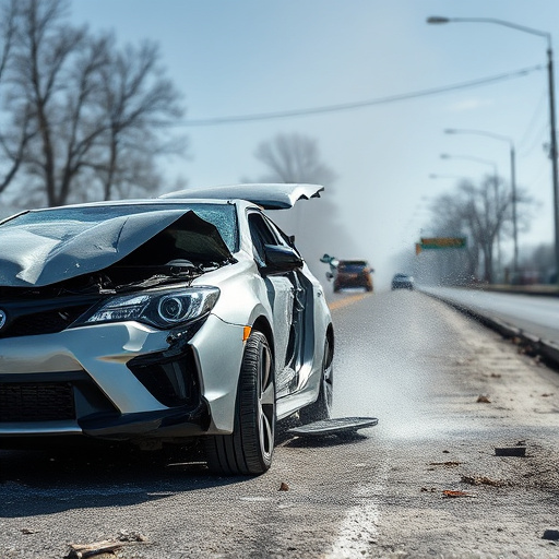 car crash damage