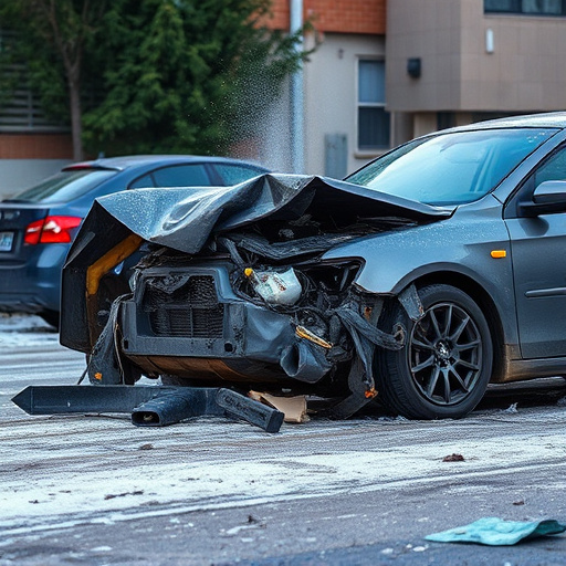 car crash damage
