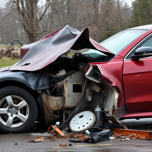 car crash damage