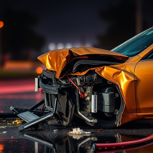 car crash damage