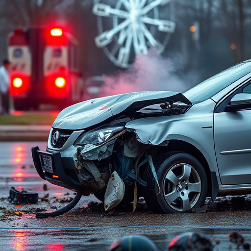 car crash damage