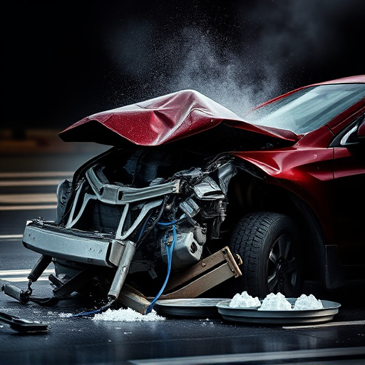 car crash damage